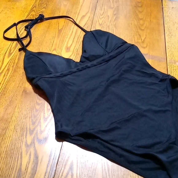 Andie Bathing Suit 1 One Piece LAGOS BLACK XL Swimwear EXTRA LARGE Cruise Beach - Picture 4 of 7